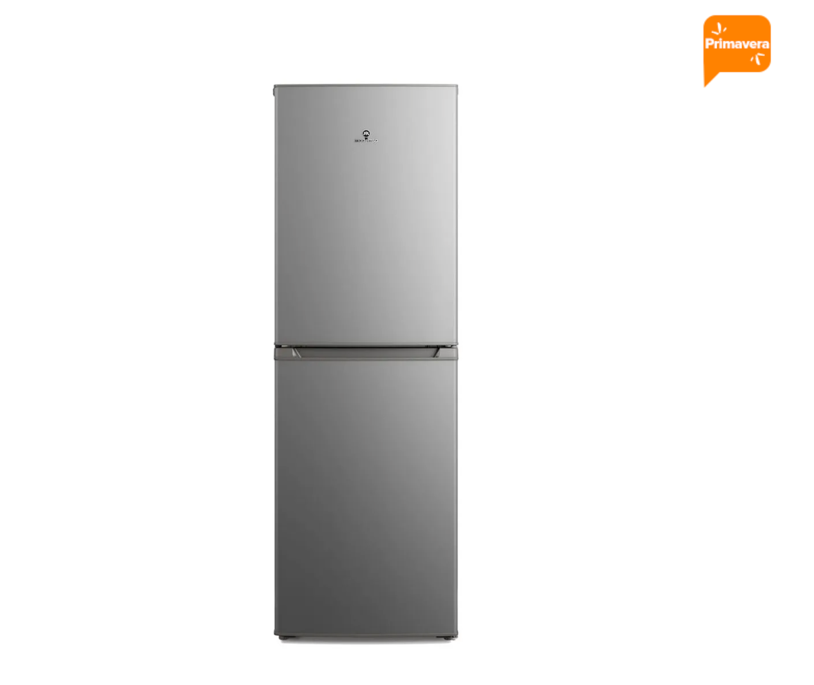 Refrigerador Mademsa 248L Frío Directo Bottom Freezer Puerta Reversible MED250 Silver