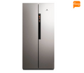 Refrigerador Mademsa 430L No Frost Side by Side Inverter Panel Digital MAS430 Inox