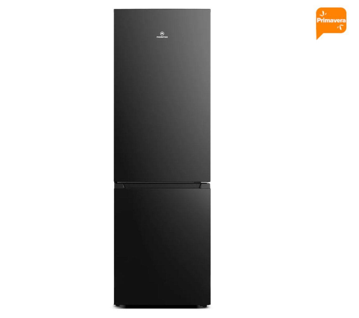 Refrigerador Mademsa 293L No Frost Bottom Freezer Inverter Efficient MI60B Negro
